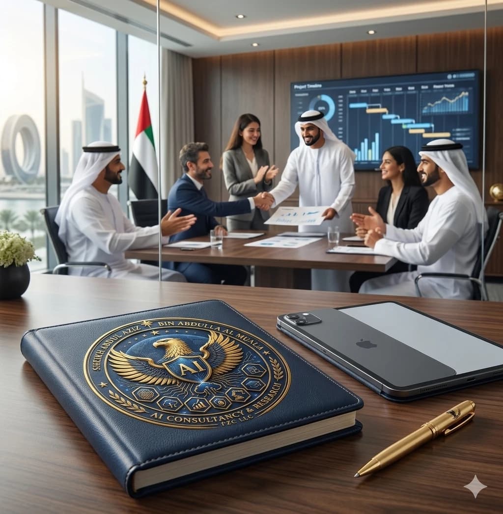 Sovereign AI neural network visualization for MENA region